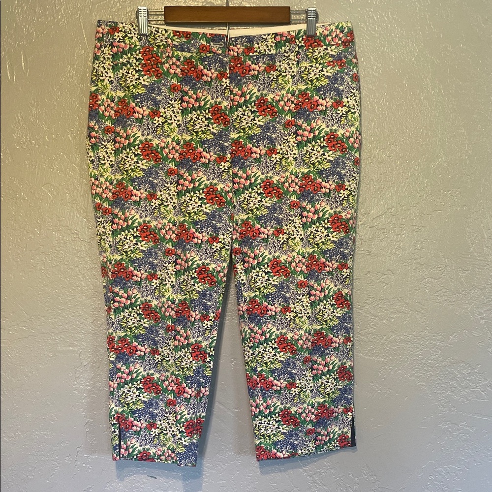 Talbots Multicolor Floral woman Chinos